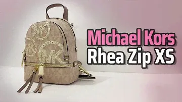 Michael Kors Rhea Zip XS Messenger Backpack - Unboxing