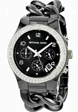 Керамические Часы Женские Майкл Корс MK5388 Черные Michael Kors MK5388 id#159755
