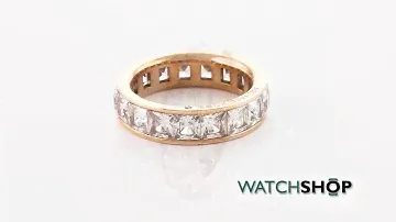 Michael Kors Jewellery Ladies' PVD rose plating Park Avenue Barrel Ring Size L.5 (MKJ4752791504)