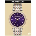 Женские наручные часы Michael Kors серебристые оригинал кварцевые