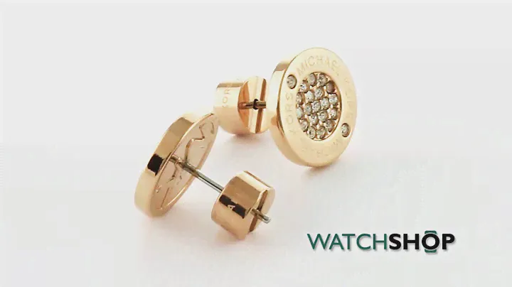 Michael Kors Jewellery Ladies' PVD rose plating Earrings (MKJ3353791)