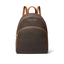 Рюкзак Michael Kors Abbey Medium Logo Backpack – Brown/Acorn