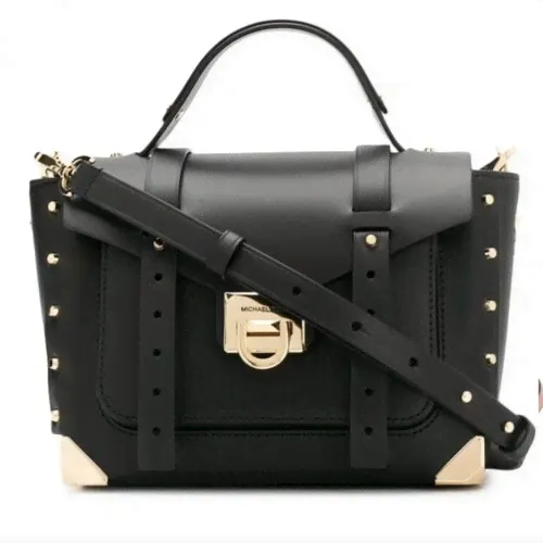 Сумка Michael Kors Manhattan "Black/Gold"
