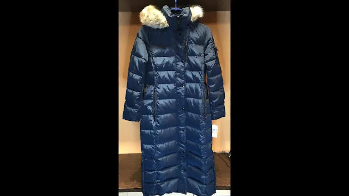 Длинный женский пуховик MICHAEL Michael Kors Belted Faux-Fur Hooded Maxi Down Coat