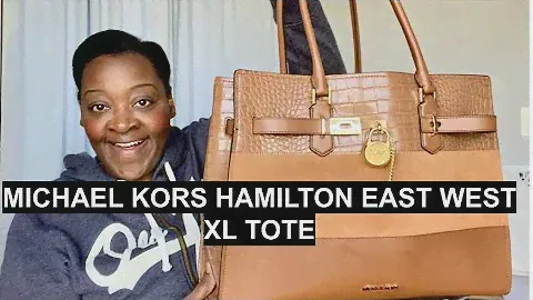 MICHAEL KORS HAMILTON EAST WEST TOTE | REVIEW || TGC
