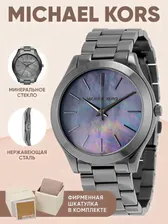 Часы Металлические Женские Michael Kors Runway черные