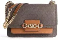 Сумка кросс-боди MICHAEL KORS Heather, коричневый