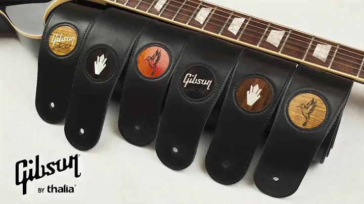 Gibson by Thalia : Premium Italian Leather Guitar Straps