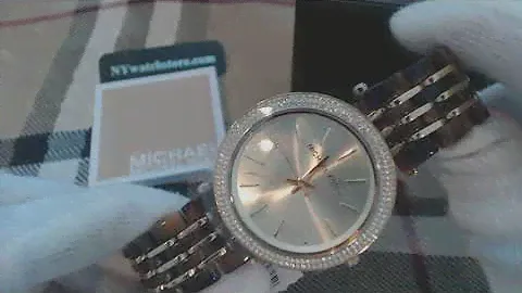 Women's Michael Kors Darci Tortise Acetate Watch MK4326