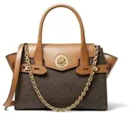 Сумка кросс-боди MICHAEL KORS, фактура зернистая, коричневый