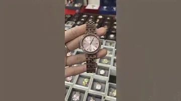 MICHAEL KORS Mini Darci Rose Gold Tone Dial Steel Ladies Watch  MK3366
