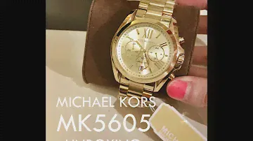 Michael Kors (mk5605) Unboxing