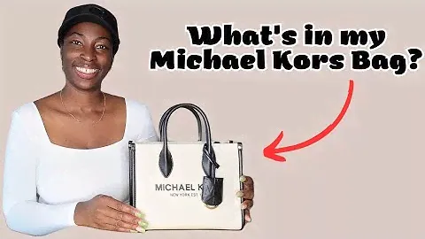 What's in my Bag - Michael Kors Mirella Tote || YellowSparksJoy