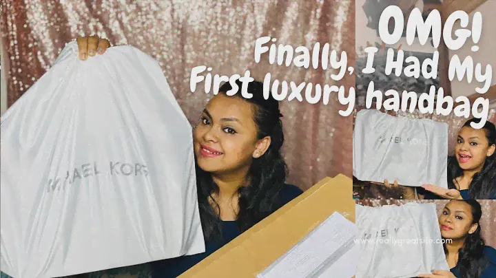 My first Luxury handbag! Michael kors!! Luxury handbag