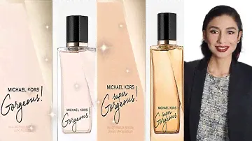 ✅️2 MICHAEL KORS GORGEOUS & SUPER GORGEOUS PERFUMES‼️ te invito a probarlos...
