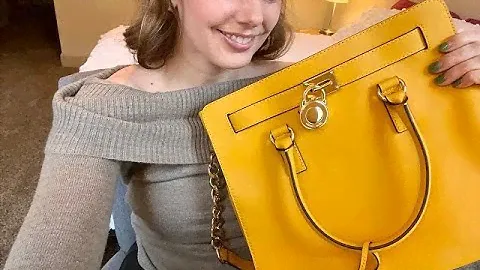 MICHAEL KORS Hamilton Tote Bag Review!