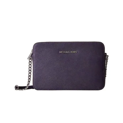 C Michael Kors Jet Set Small Crossbody Violet-0