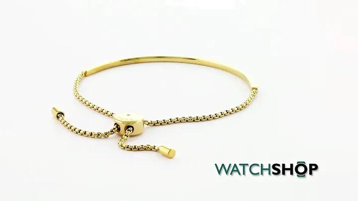 Michael Kors Jewellery Ladies' PVD Gold plated Brilliance Bracelet (MKJ4130710)