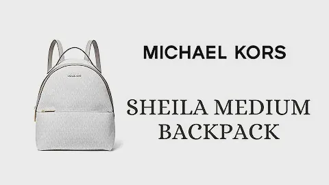 Michael Kors Sheila Medium Backpack (detailed review)