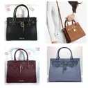 michael kors hamilton Pebbled LEATHER MEDIUM SATCHEL SHOULDER BAG