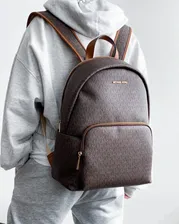 рюкзак michael kors канва коричневый б/у