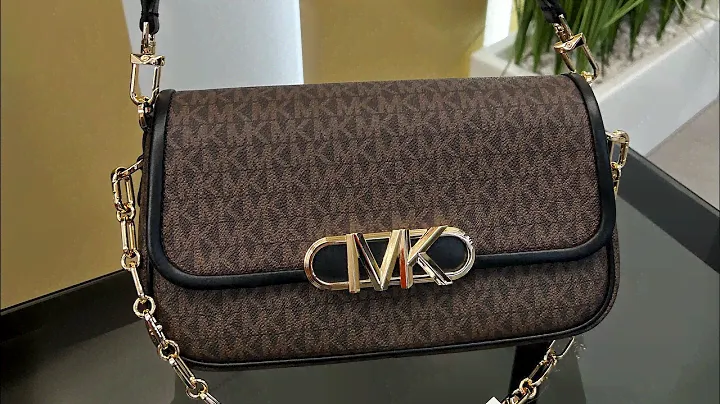 Распаковка сумки MICHAEL KORS Parker Medium Logo Shoulder Flap