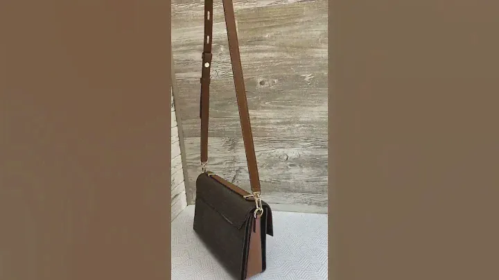Обзор 30F0G1HM2B Сумка женская Michael Kors Hendrix Medium Logo Messenger Bag Распаковка #bag