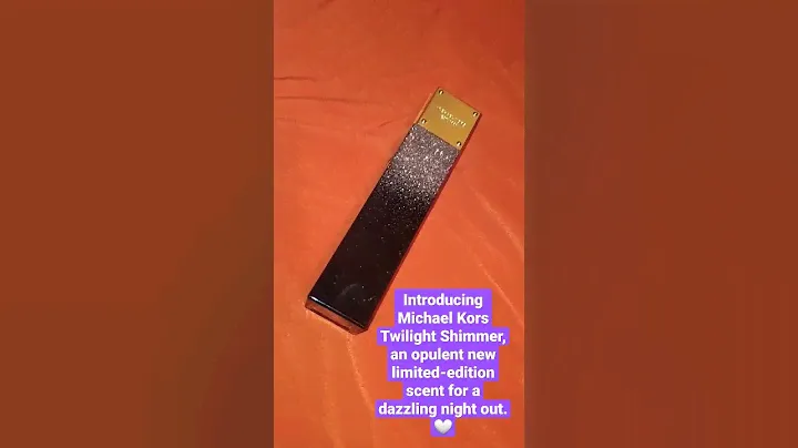 Michael Kors Twilight Shimmer, an opulent new limited-edition scent . #michaelkors #mkperfume