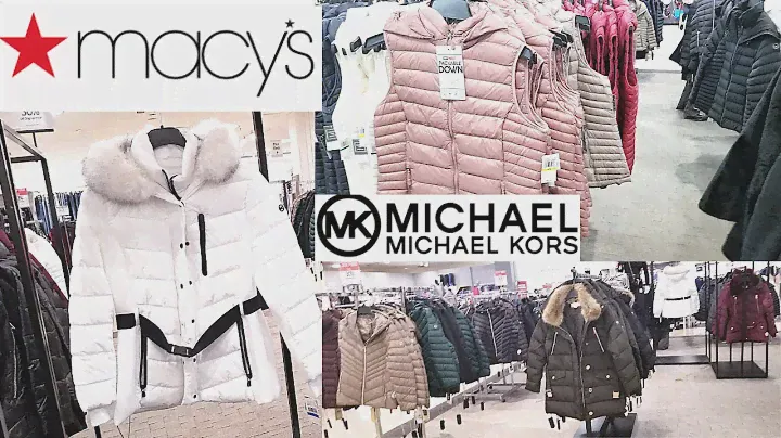 MACY'S JACKET COATS SALE SHOP WITH ME