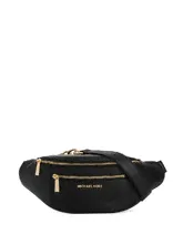 Michael Michael Kors поясная сумка с металлическим логотипом-0