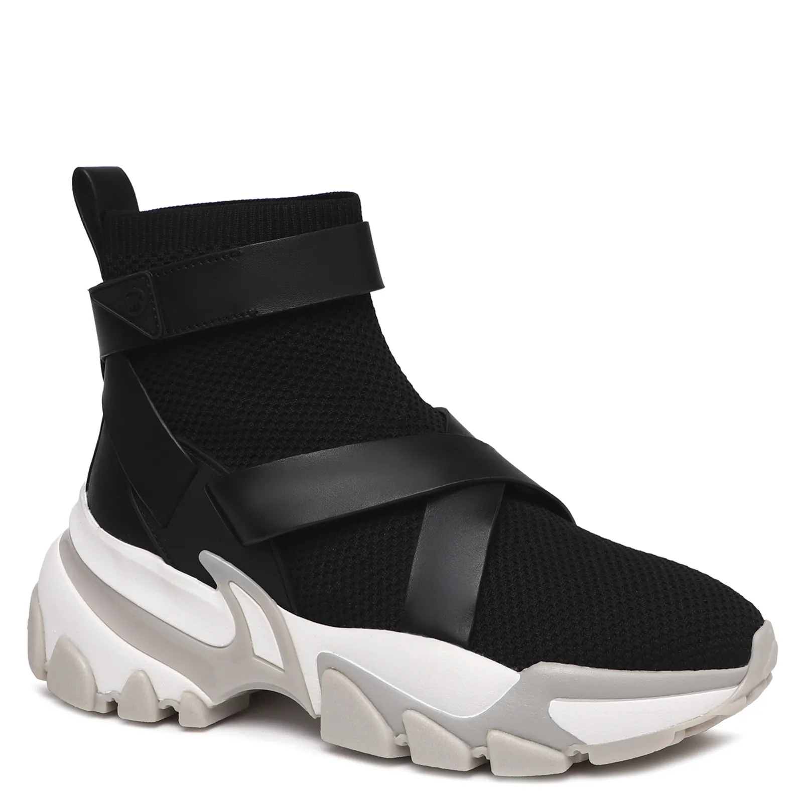 Женские высокие кроссовки MICHAEL KORS NICK STRAP BOOTIE Артикул 2935600, черный-0