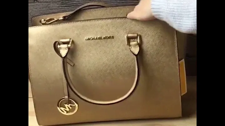 Сумка кожаная Michael Kors Selma