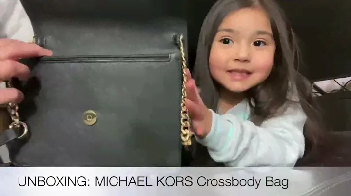 UNBOXING: MICHAEL KORS Daniela Large Saffiano Leather Crossbody Bag