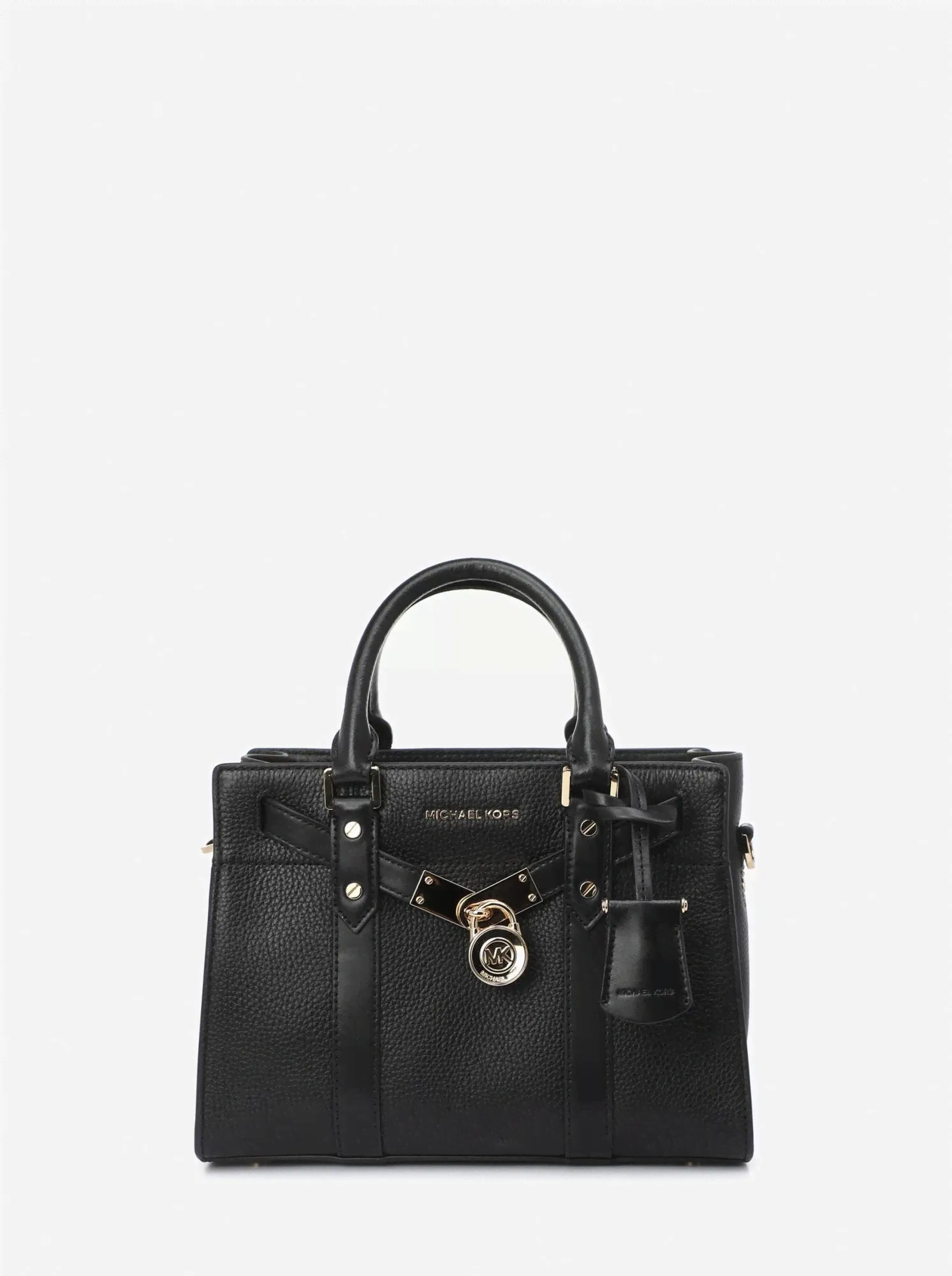 Сумка Michael Kors Nouveau Hamilton 30F9G0HS1L BLACK Medium-0