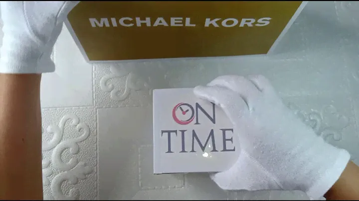 Unboxing Michael Kors Darci Glitz Gold MK3191
