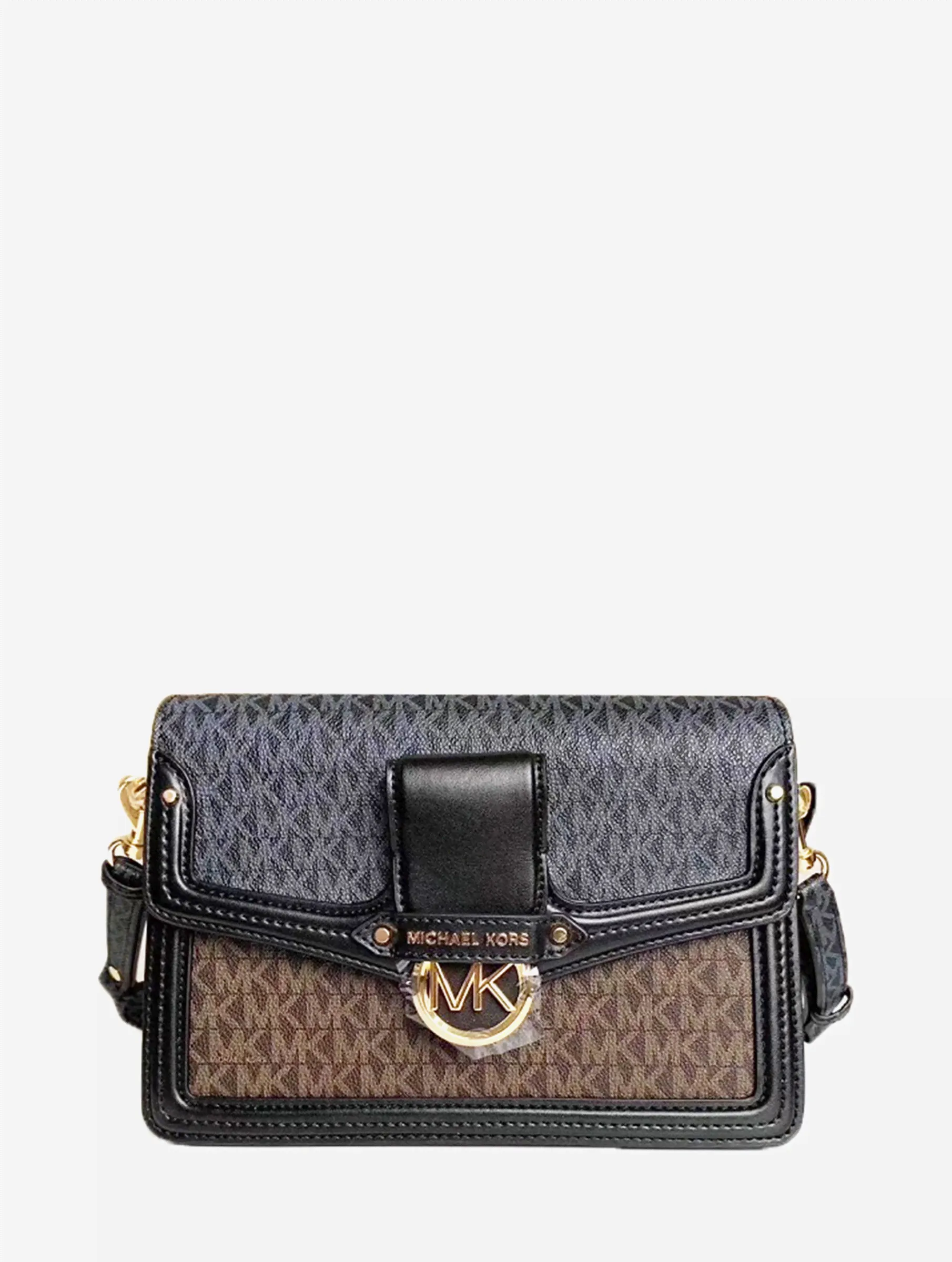 Сумка Michael Kors Jessie 30S0GN6L2V BROWN MULTI Medium-0