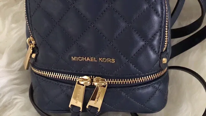 Michael kors rhea backpack details