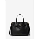 Сумка женская Michael Kors Emilia, натуральная кожа, коричневая