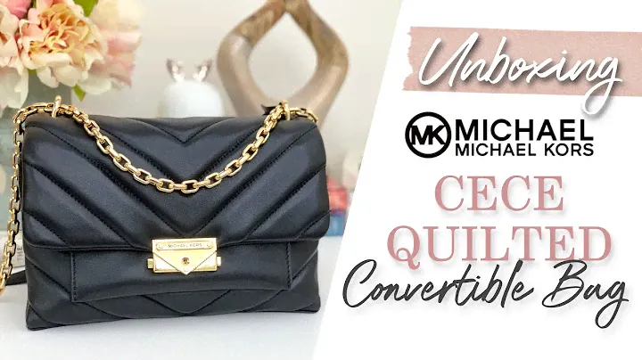 [UNBOXING] MICHAEL KORS CECE MEDIUM QUILTED LEATHER BAG REVIEW | SPELL STEFF