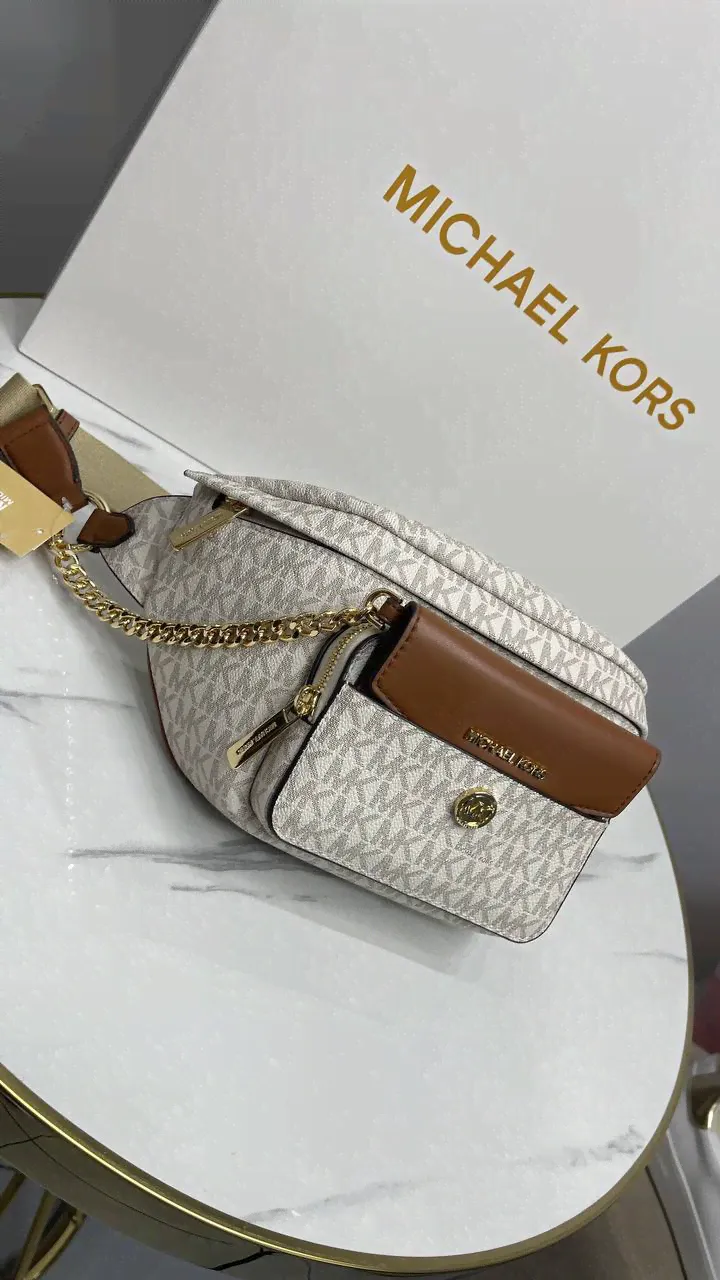 Сумка поясная Michael Kors Maisie Vanilla