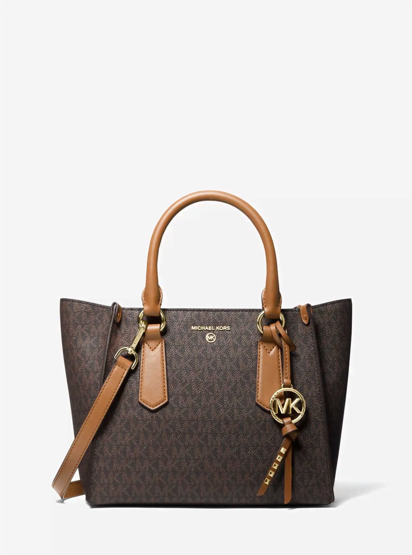 Michael Kors Kris Medium Logo Satchel Bag