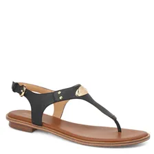 Женские сандалии MICHAEL KORS MK PLATE THONG Артикул 1786368, черный