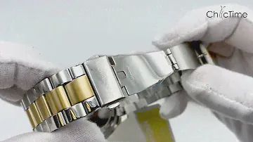 Montre Femme Michael Kors Runway MK3198 Bracelet en acier bicolore