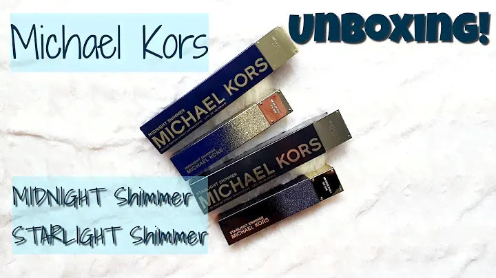 Michael Kors | Midnight Shimmer | Starlight Shimmer | Unboxing Only | Miami Loves