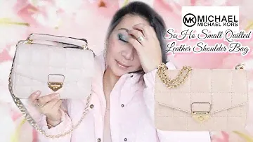 Michael Kors Soho Small in Pale Pink "The Chanel Classic Flap Mini Dupe"