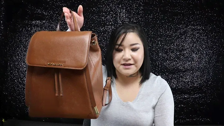 Обзор рюкзака Michael Kors (имбирная шагреневая кожа среднего размера)