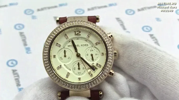 Обзор. Женские наручные часы Michael Kors MK2249 с хронографом