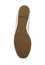 Белые кожаные балетки от MICHAEL Michael Kors