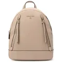 MICHAEL KORS кожаный рюкзак Brooklyn Майкл Корс розовый