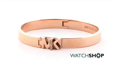 Michael Kors Jewellery Ladies' Rose Gold Plated Iconic Bracelet (MKJ6836791)